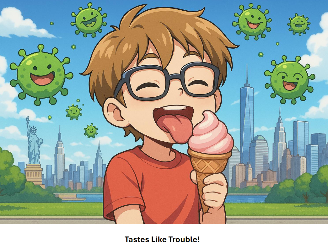 Enhanced Book Title - Tastes Like Trouble